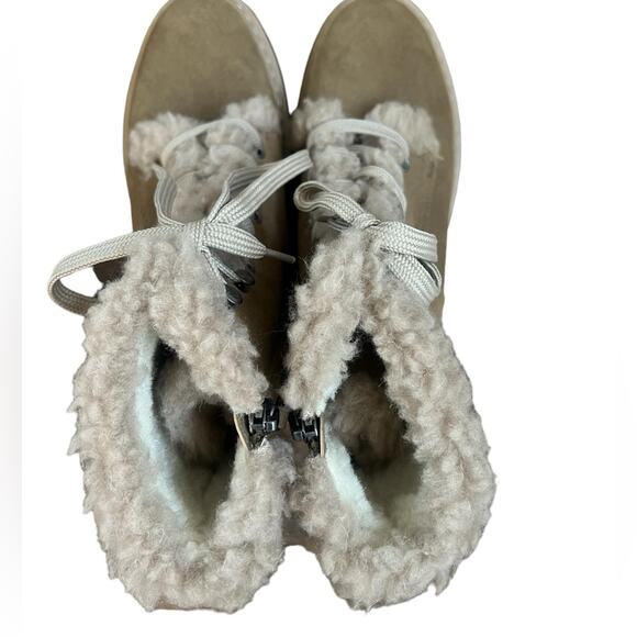 NWOT Women's Sam Edelman Washed Taupe Kyler 2 Combat Boots – Sz 9 - Picture 6 of 8